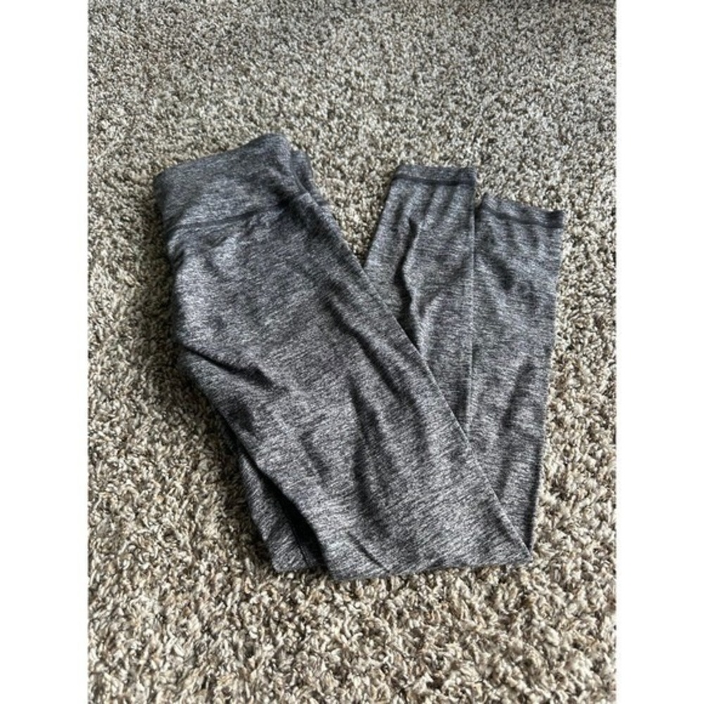 LULULEMON GRAY Workout Leggings Yoga Running Gym Activewear Athletic Pants 6